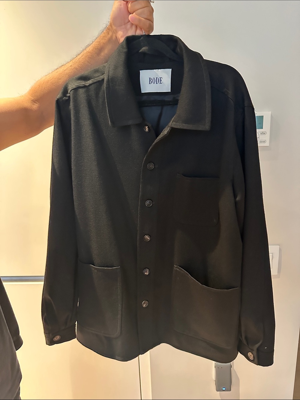 Bode men’s jacket- xl / xxl, black